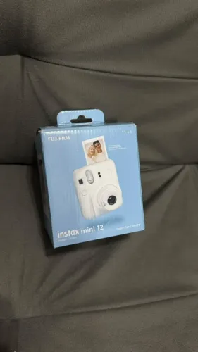 Máquina Fotográfica Fujifilm Instax Mini 12 Branca (Nova na Caixa)