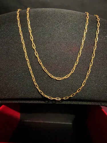 Corrente de Ouro Cartier 18k - 65cm - 4,57g