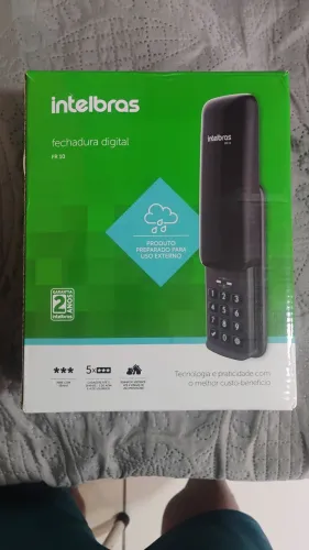 Fechadura digital Intelbras