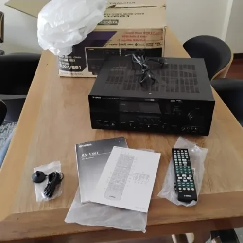 Yamaha AV. Receiver RX-V661 PROMOÇÃO PG VIA PIX 
