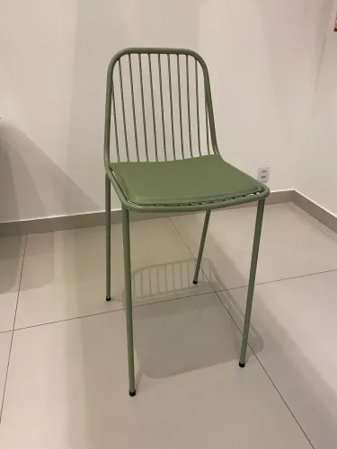 Conjunto 5 Banquetas de ferro 
