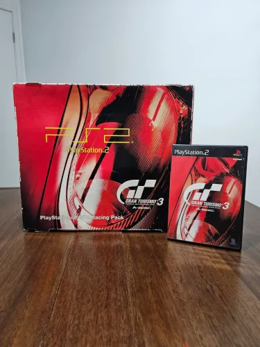 Playstation 2 FAT CIB Edição Gran Turismo 3 - Retrocompativel com PS1