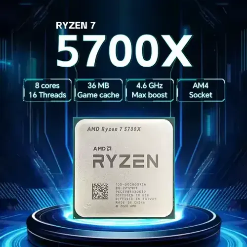 KIT AM4 RYZEN 7 5700X, 16GB RAM DDR4 3200MHZ, B450M AORUS ELITE, B700HW