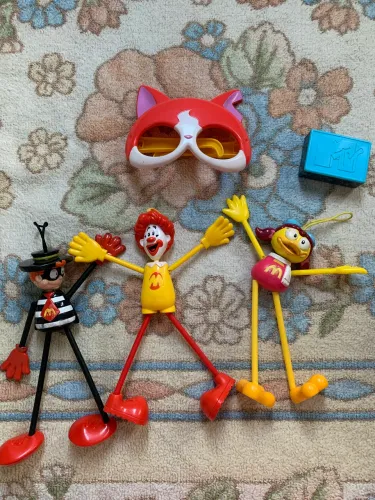 Brinquedos Mc lanche feliz (mc Donald?s)