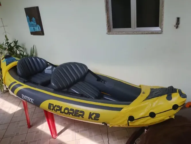Caiaque Intex Explorer K2 + 2 Coletes de brinde.