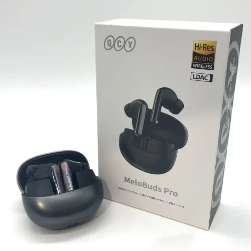 Fone QCY MeloBuds Pro Bluetooth ANC 46dB Hi-Res LDAC - Novo Lacrado