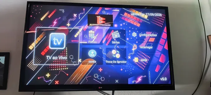 TV LG 50 polegadas, não é Smart