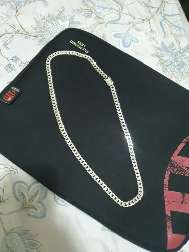 Prata 9mm 70 cm fecho gaveta