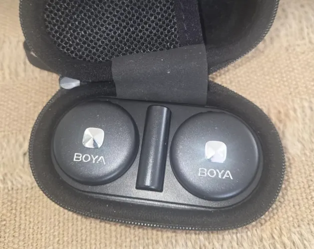 Microfone de Lapela sem fio Boya