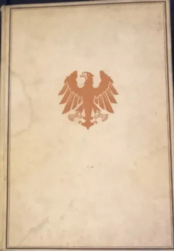 Livro de 1935 Deutsche Geschichte - História Alemã da Pré-História Germânica à Atualidade
