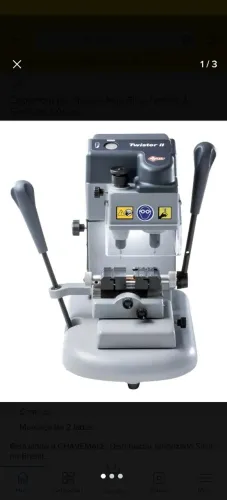 Máquina de chave pantografica Silca Twister 2