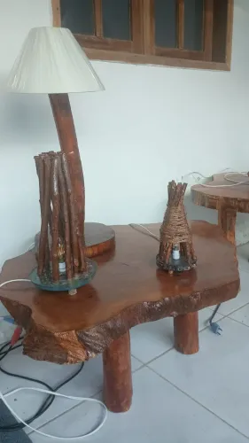 Produto em madeira rústica