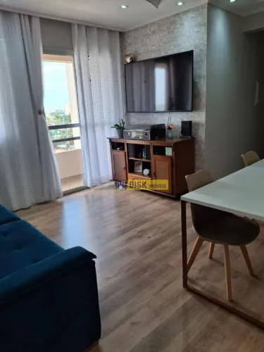 Apartamento com 3 dormitórios à venda, 78 m² por R$ 615.000 - Planalto - São Bernardo do C