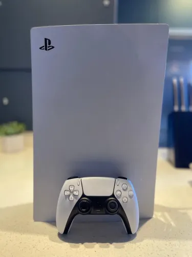 Playstation 5 mídia física com controle original