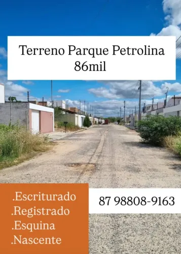 Terreno Parque Petrolina 10x16