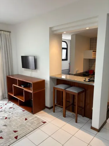 Flat mobiliado para alugar - Edifício Ilha Bela | Uberlândia