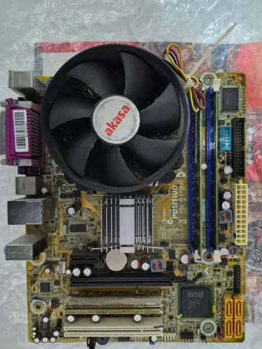 Kit placa mãe, processador e memória