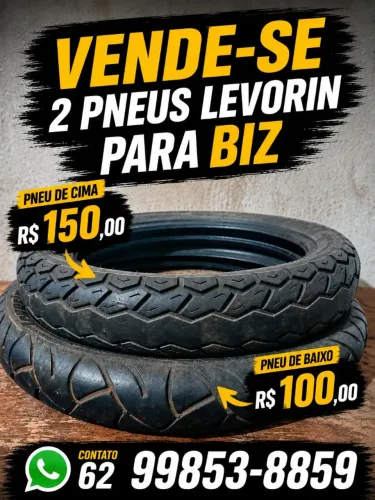 Pneus para biz,marca Levorin