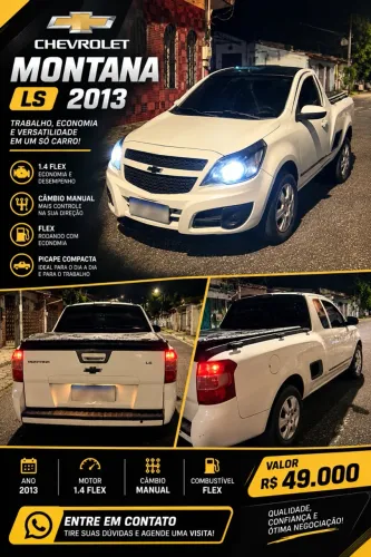 Chevrolet Montana LS 1.4 Econoflex 8V 2P 2013