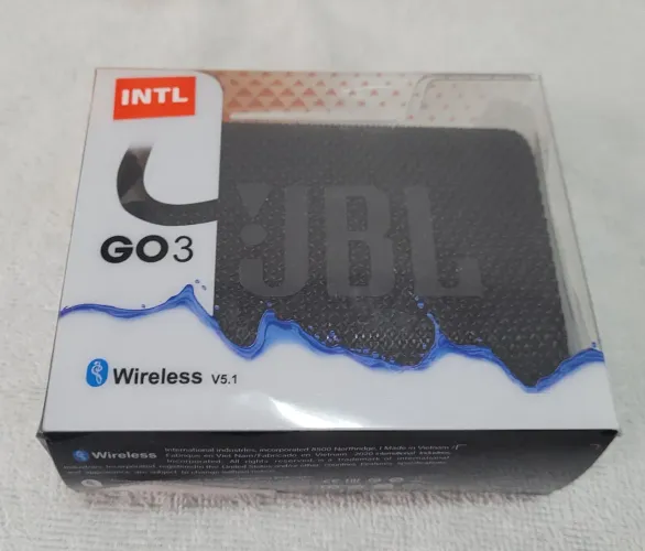 Caixa De Som Portátil Bluetooth GO3(primeira linha) - Nova Na Caixa