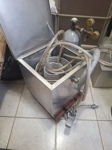 Chopeira Profissional em Inox Completa com Torreira e Serpentina