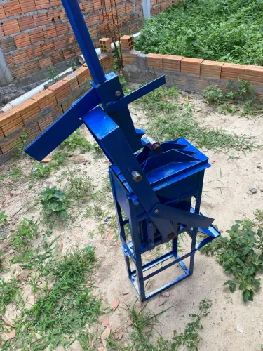 MÁQUINA DE TIJOLO ECOLÓGICO MANUAL + FORMAS