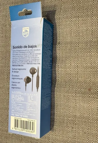 Fone de ouvido Philips com fio P2 TAUE101BK