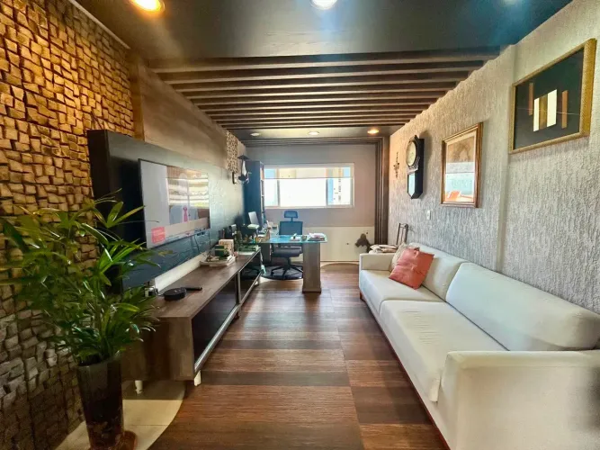 Pontal da Praia | Península | 217m² | 4 Suítes | Varandão | 3 Vagas | Nascente