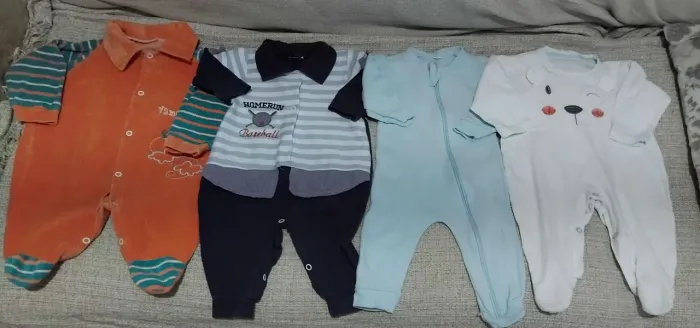 Roupinhas para bebê menino tamanhos RN a 3 meses