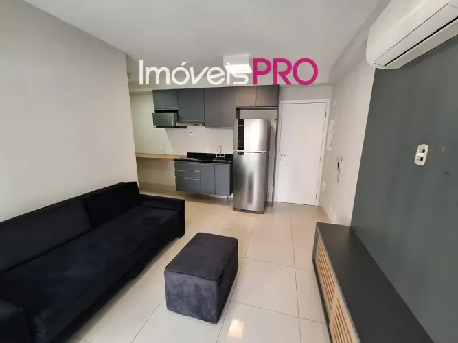 Aconchegante apartamento com 1 dormitório em Moema, com vaga e lazer