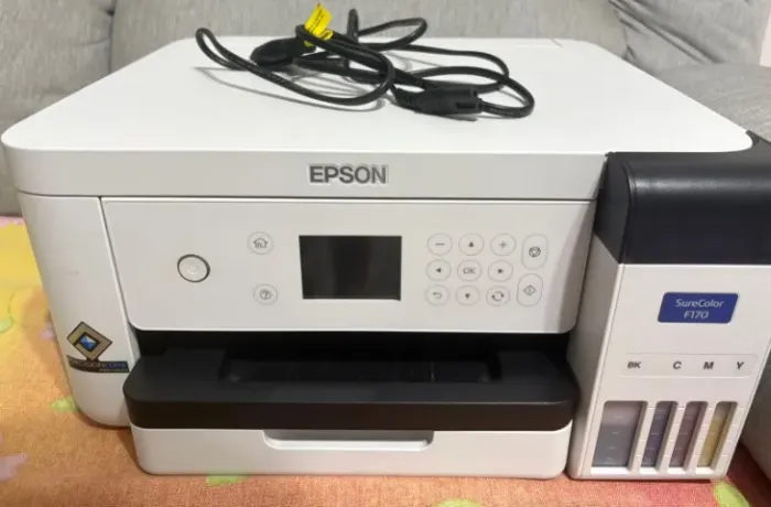 Impressora Sublimática Epson Surecolor F170 Tanque De Tinta Para Sublimação Caneca Camisa