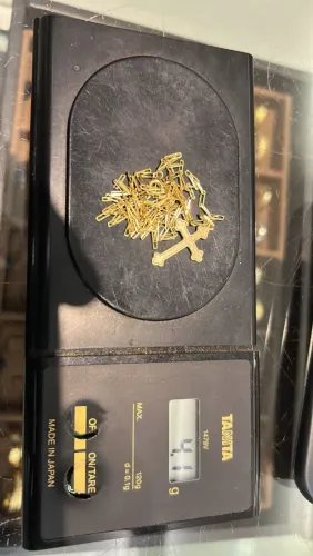 Corrente Cartier ouro 18k