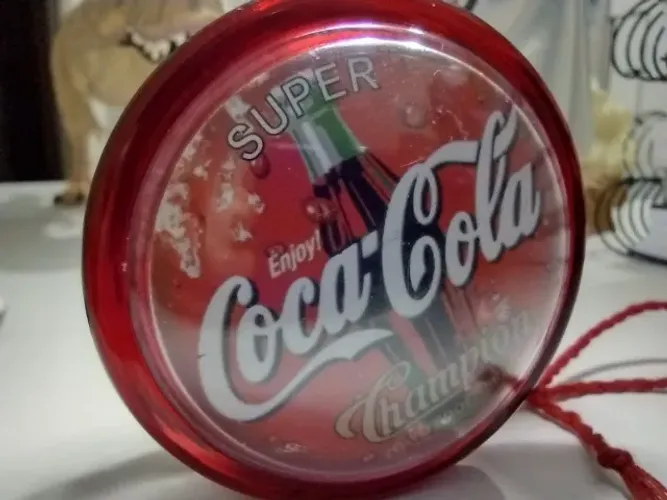 Ioiô Coca-Cola Champion Vintage - Raro, Profissional e Colecionável