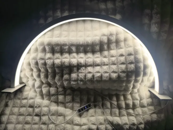 Luminária de Mesa Arco Meia Lua 48w
