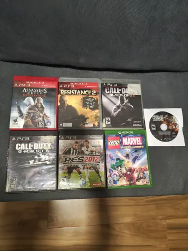 Lote jogos PS3
