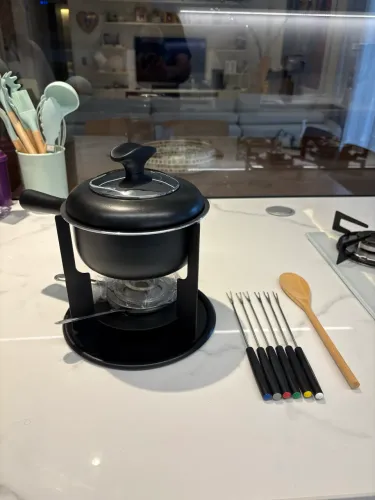Conjunto de Fondue Antiaderente Aspen - Forma Inox