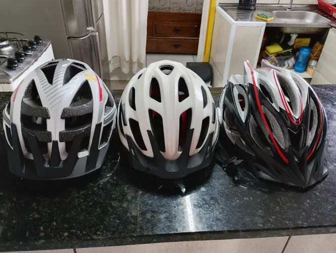 Capacetes bike os 3 por 150