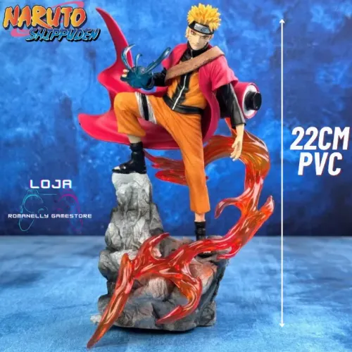 Action Figure Naruto Sabio 22cm NOVO - Aceito OLXPAY e Faço Envio