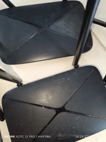 Kit 3 roteadores com fonte 12v - Usados