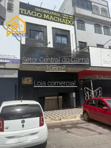 Excelente loja comercial no Setor Central do Gama 