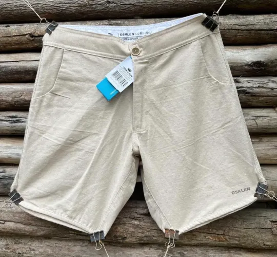 BERMUDA DE LINHO CASUAL