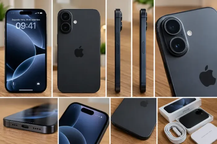 iPhone 17 256 GB Preto | Impecável | 100% Bateria