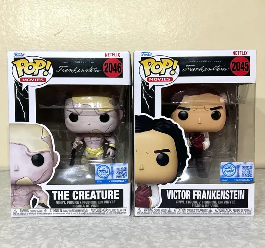 Funkos Victor Frankeinstein + A criatura