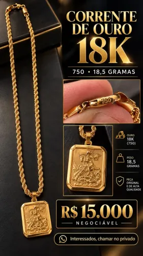 Corrente de ouro