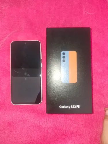 S23 FE Azul 128GB/HD e 8gb de RAM