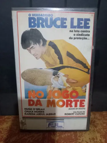 Fita VHS Filme No Jogo da Morte - Bruce Lee