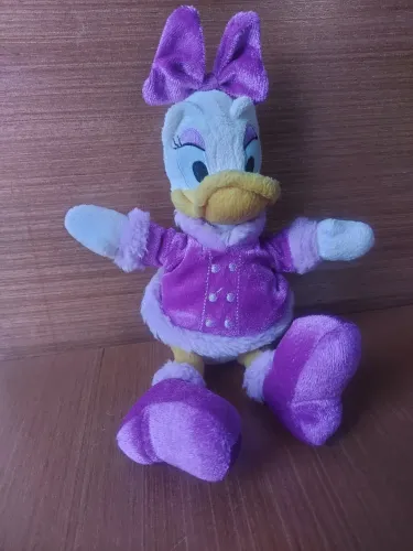 Pelúcia Margarida Disney Original Coleção Inverno Roxa - Importada
