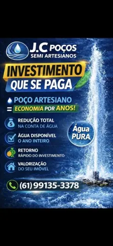 Jc poços artesianos e Semi-artesianos 