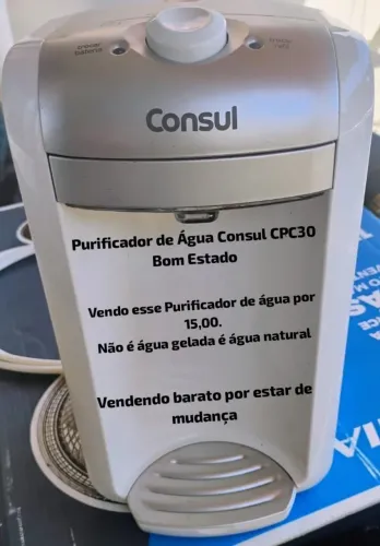 Purificador de Água Consul CPC30, Bom Estado