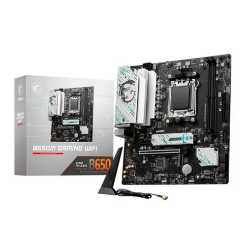 Placa Mae MSI B650M Gaming WiFi, DDR5, Socket AMD AM5